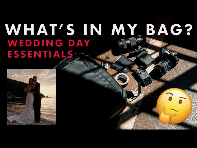 What's In My Bag? | Wedding Day Essentials