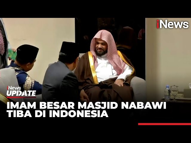 Imam Besar Masjid Nabawi Tiba di Indonesia, Bakal Sambangi Sejumlah Tempat di Jakarta