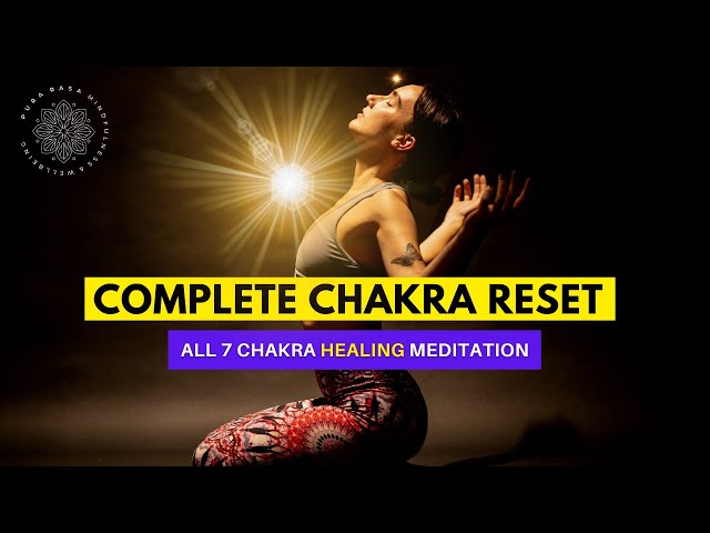 7 Chakra Healing Meditation, Unblock & Activate ALL CHAKRAS