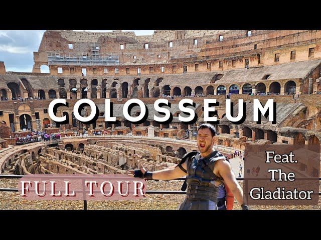 COLOSSEUM FULL TOUR VIDEO, ROME, ITALY #colosseum #rome #italy #gladiator #travel #blogger