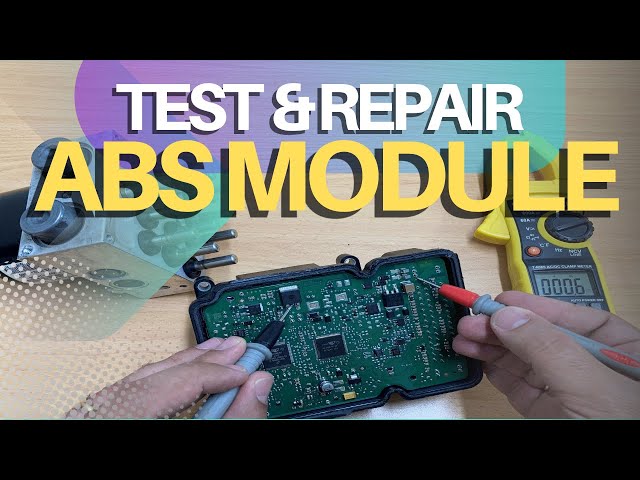 Don't Replace ABS Module Before Watching This | Repair ABS Module for Motor & Valve Relay Error