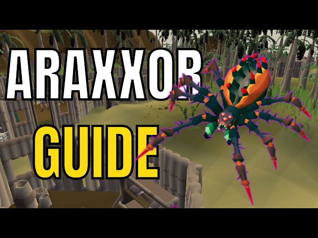 The Ultimate OSRS Araxxor Guide [Day 1]