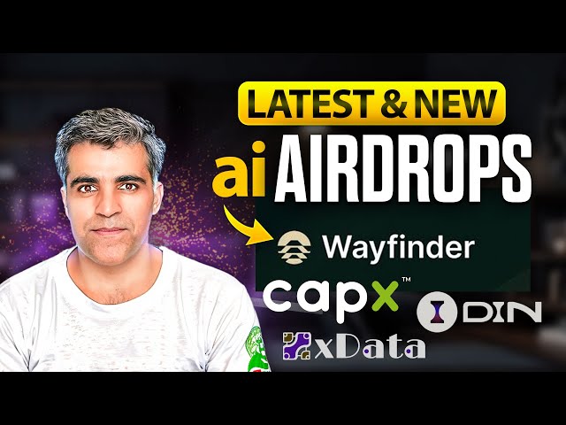 Latest Crypto Airdrop related Updates AI Agent Airdrops $PROMPT Wayfinder DIN Capx