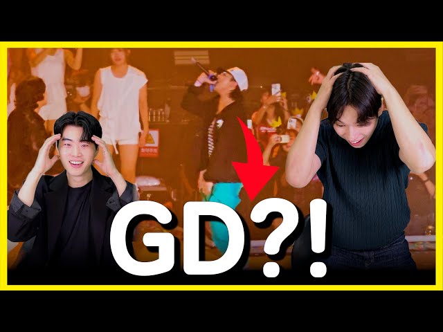 OMG!! GD Comeback!! BIGBANG(GD&taeyang&daesung)Comcert [Reaction] 😱😍