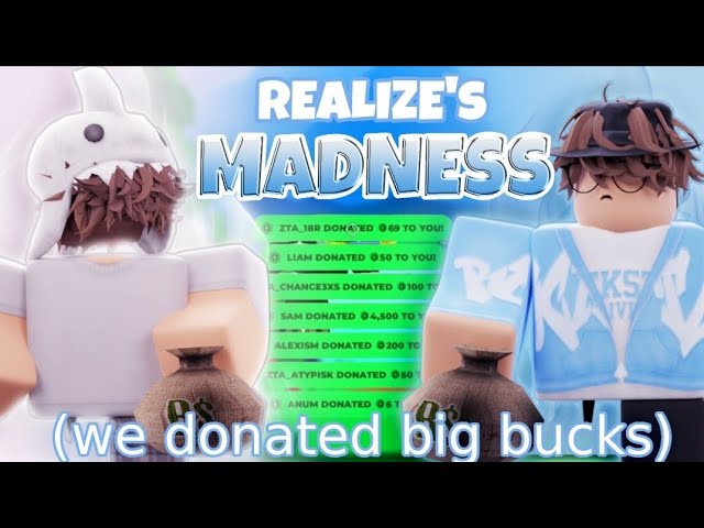 I Joined Realize's DONATION MADNESS!! 🔥