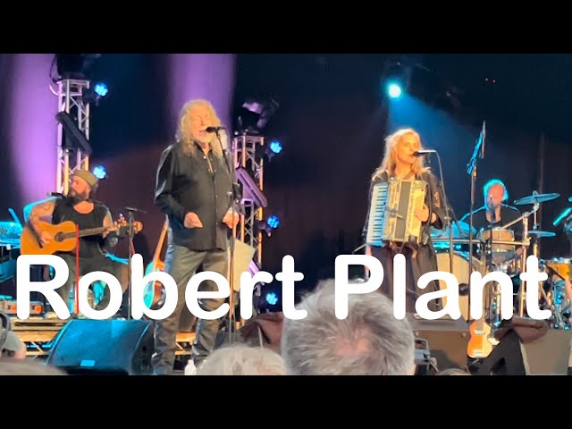 Robert Plant Live 2024 July 26th Cambridge Folk Festival Includes Led Zeppelin Songs