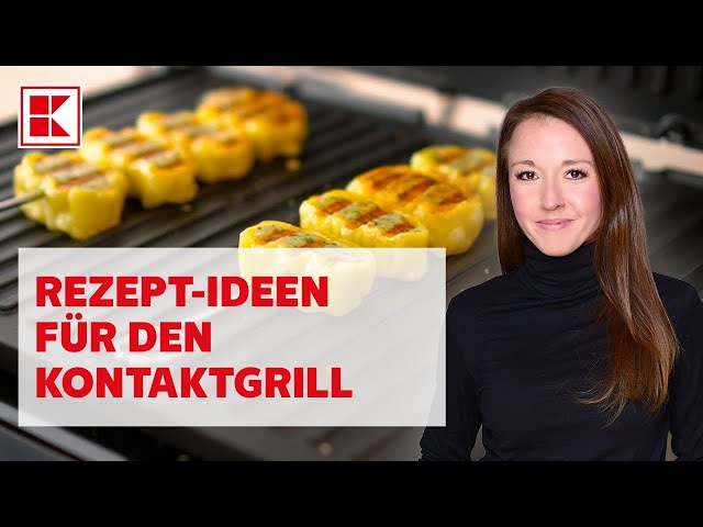 Kontaktgrill-Rezepte: 8 schnelle Gerichte