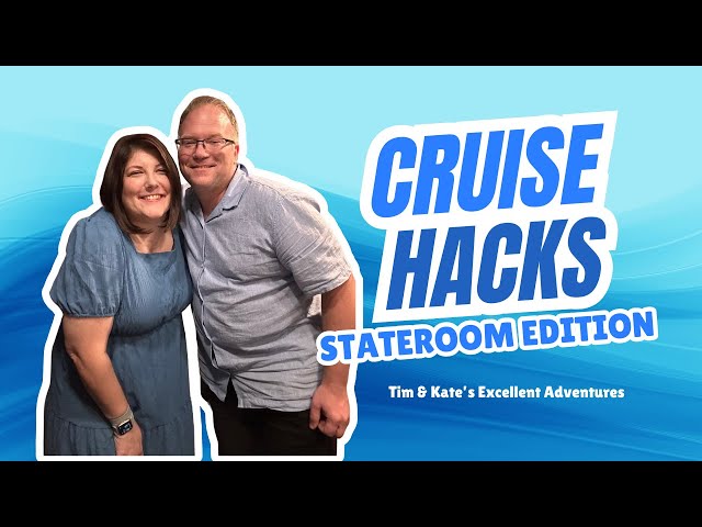 CRUISE CABIN HACKS! Six ESSENTIAL items for organizing your stateroom (and two bonus items)!!!