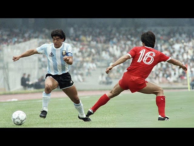 Maradona The Most Creative and "GOAT" Plays