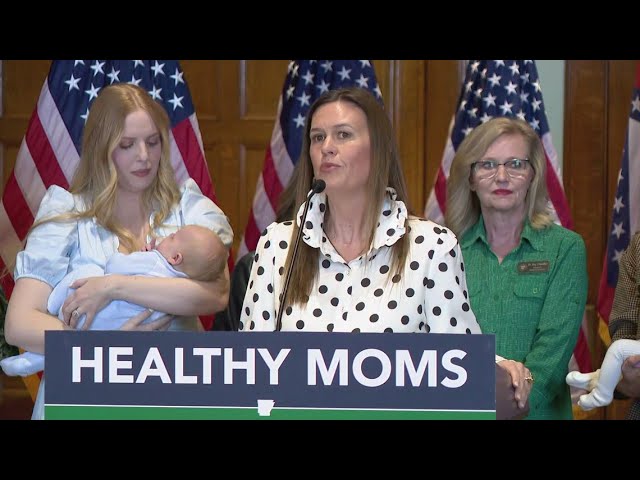 Gov. Sanders announces legislation to transform Arkansas's maternal care