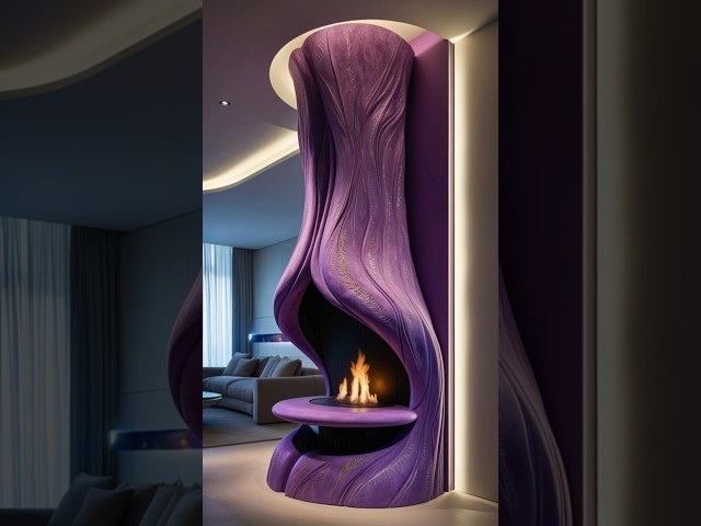 8 Artistic Fireplaces 🔥🎨 | Living Room | Interior Design 🏠