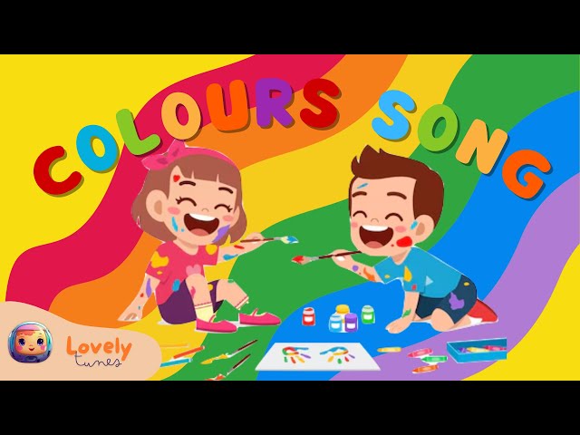 Color Song for Kids | Learn to Spell Colors with Lovely Tunes