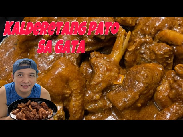 Kalderetang pato sa gata #duckrecipe #kaldereta #filipinofood