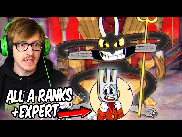 We beat ALL bosses on Expert and A ranks to unlock a new secret mode in Cuphead