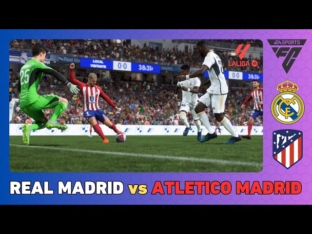 REAL MADRID vs ATLETICO MADRID - La Liga 2023/24