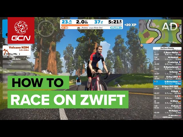 How To Race On Zwift | GCN's Guide To Zwift Racing