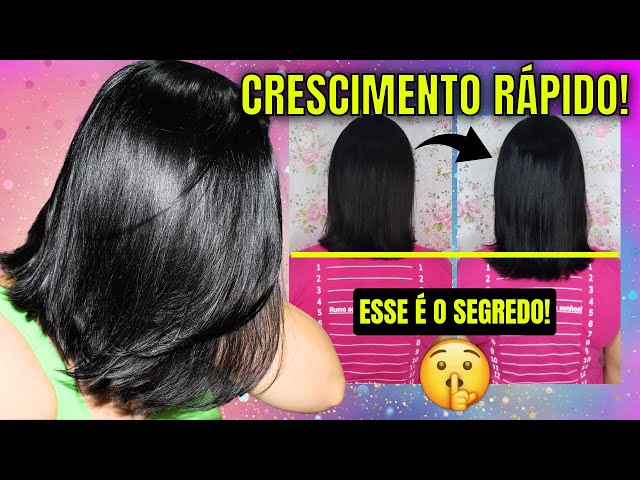 Faça Isso Para Seu Cabelo CRESCER EXTREMAMENTE RÁPIDO! [Pele Bonita e Unhas Resistentes]