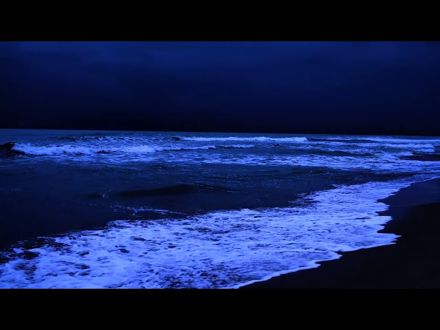 Help You Sleep Better to Overcome Stress In 2 Minutes with Relaxing Ocean Waves at Night