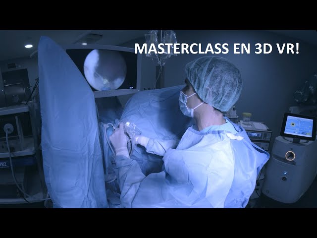 MASTER CLASS ENUCLEACION PROSTATICA CON LASER DE HOLMIO (HOLEP) DR.PEREZ-CARRAL. VR 3D