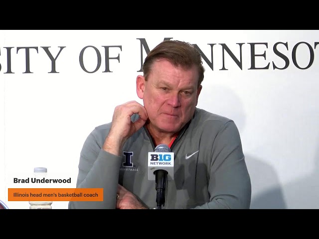 Your Illini Nation Postgame: Brad Underwood post-Minnesota