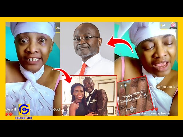 Ken Agyapong’s Baby Mama criɛs & insʊlts him after their daughter got married without his knowledge