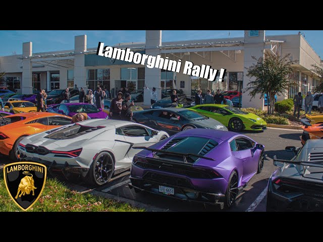 Post Cars&Coffee Lamborghini Rally!!