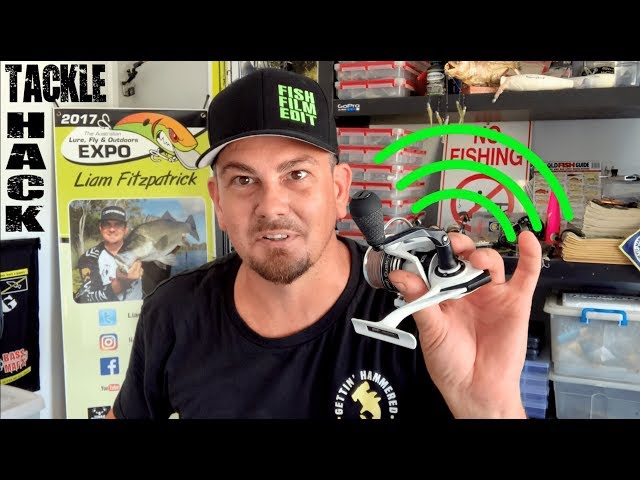 TACKLE HACK | How To Fix A Noisy Reel.