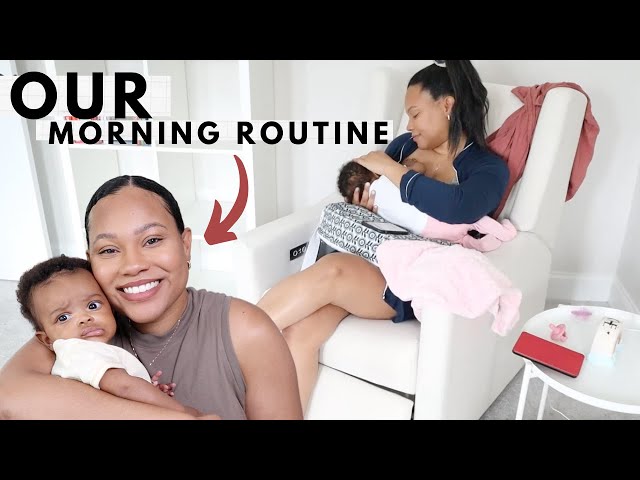 My Morning Routine | Quiet Time with my Baby | Melody Alisa