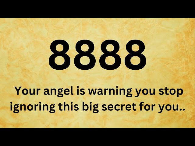 🕊️8888 Your angel is warning you stop ignoring this big secret for you..Open this now !!