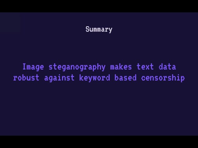 Evading Keyword Based Censorship with Image Steganography