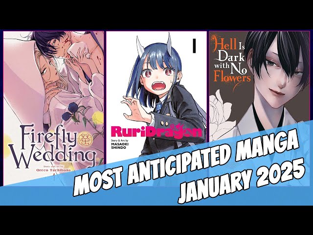 NEW MANGA YOU NEED TO BUY THIS MONTH! | JANUARY 2025! 📚