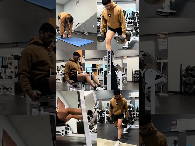 “Quick & Intense Leg Workout🔥”              #canadianisland #adventurevlog #motivation #legroutine