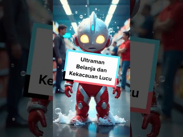 Ultraman Belanja dan membuat Kekacauan