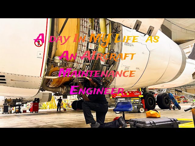 A Day In Life of a An Aircraft Maintenance Engineer || Shift 5 ||