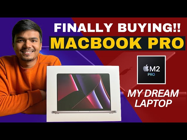 BUYING MacBook Pro M2 Pro: My Dream Laptop 🥳 | Sagar Kashyap