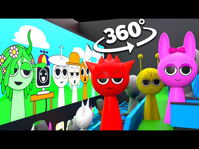 Incredibox Sprunki 360°  -  CINEMA HALL 360 4k