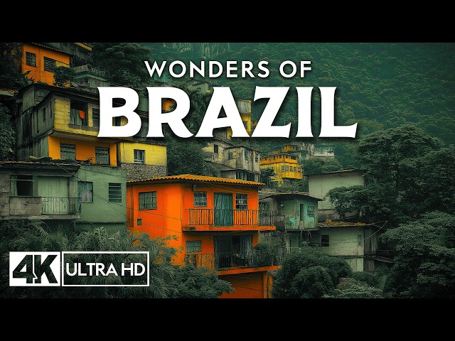 WONDERS OF BRAZIL | The Land of Samba and Football | Travel Video 4K