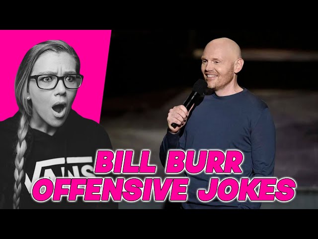 BILL BURR MOST OFFENSIVE JOKES | AMERICAN REACTS | AMANDA RAE