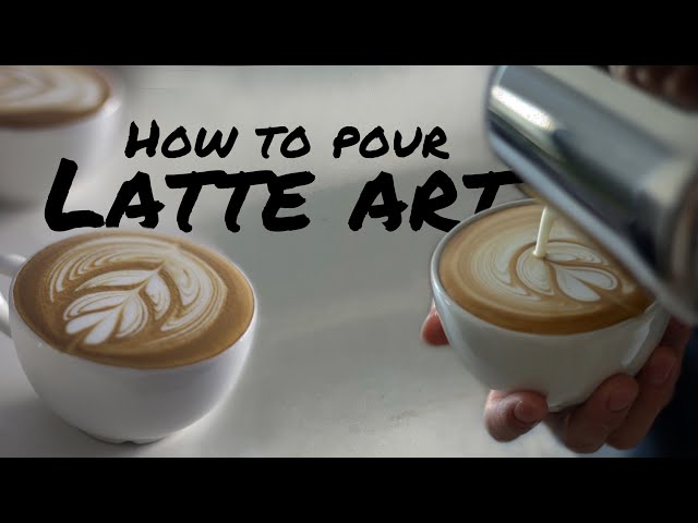 LATTE ART TUTORIAL | learn how to steam milk and pour a heart! | tips & tricks