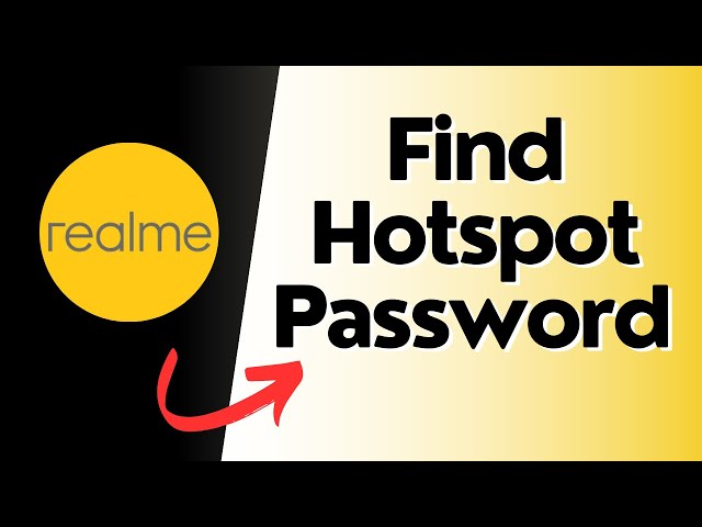 How to Find Hotspot Password on Realme Device