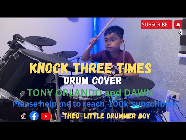 Knock Three Times Drum Cover By Tony Orlando & Dawn