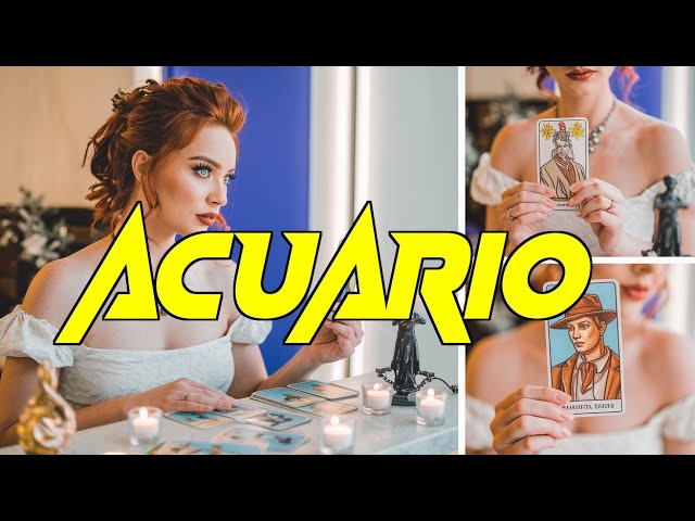 ACUARIO TU VIDA ESTÁ EN PELIGRO‼️ SE COMUNICA DESDE EL CIELO 😇 HOROSCOPO #ACUARIO HOY TAROT AMOR