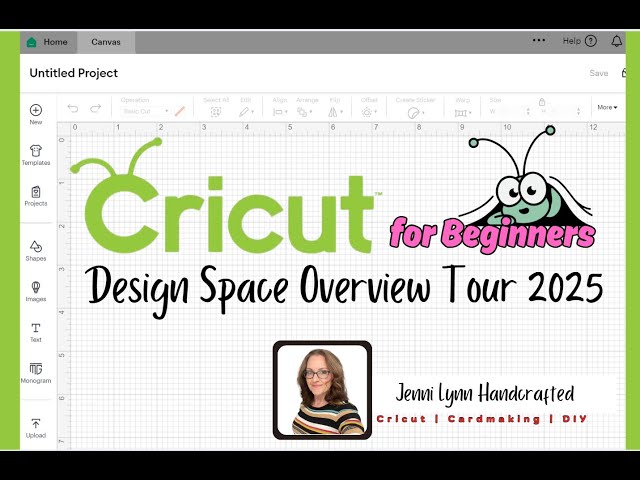 Cricut Design Space for Beginners | Design Space Overview Tour 2025