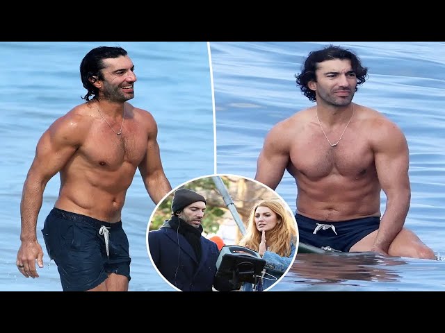 Justin Baldoni flaunts his ripped body while surfing in Hawaii as Blake Lively feud rages on