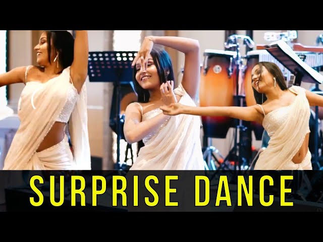 Wedding Surprise Dance 😍 | ඒ කොන්ඩේ ලස්සන 🥰 | Lakshitha & Sachee Wedding Day |  Pixalite Productions