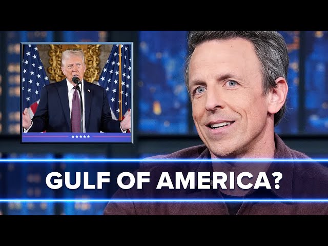 Trump Wants to Turn the Gulf of Mexico into the "Gulf of America"