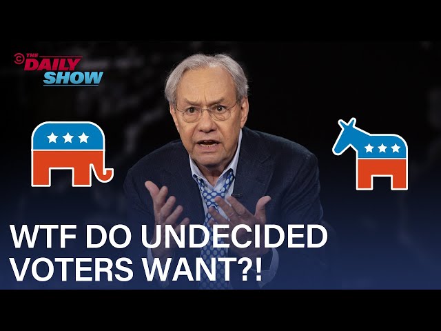 Lewis Black Has a Message For Undecided Voters in the 2024 Election | The Daily Show