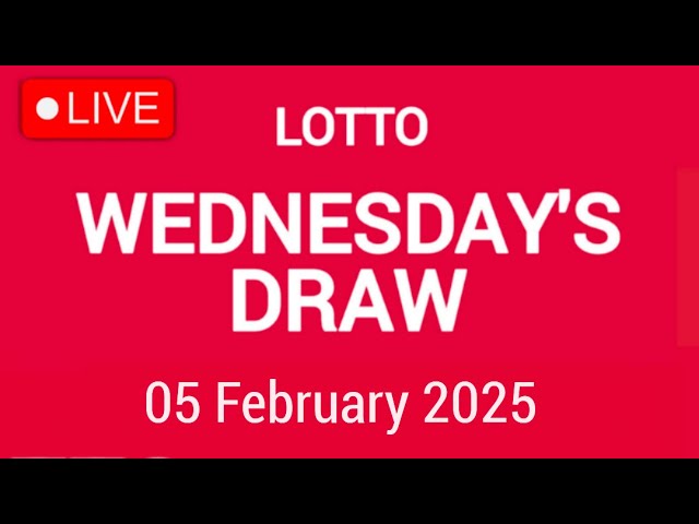 The National Lottery Lotto Draw Live results from Wednesday 05 February 2025 | tonight's lotto