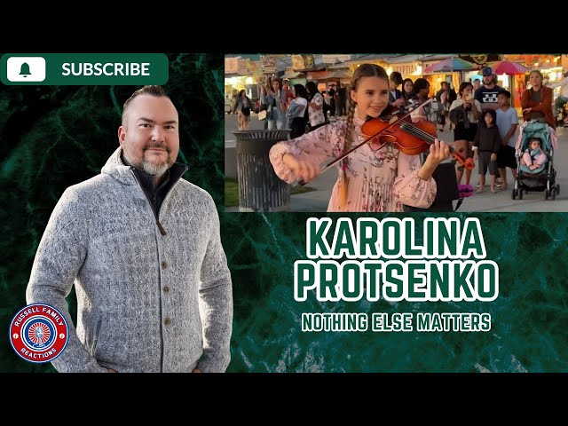 Karolina Protsenko - Nothing Else Matters (Violin Cover) First Time Hearing