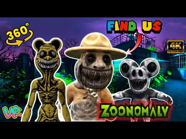 Zoonomaly Monster Koala, ZooKeeper, Monster Bear |  Finding Challenge 360 VR